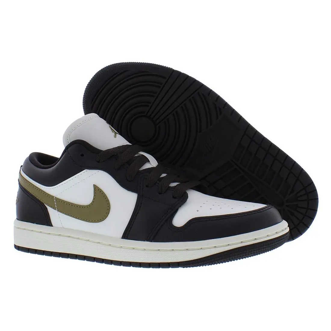 Nike Air Jordan 1 Low Leather Womens Shoes