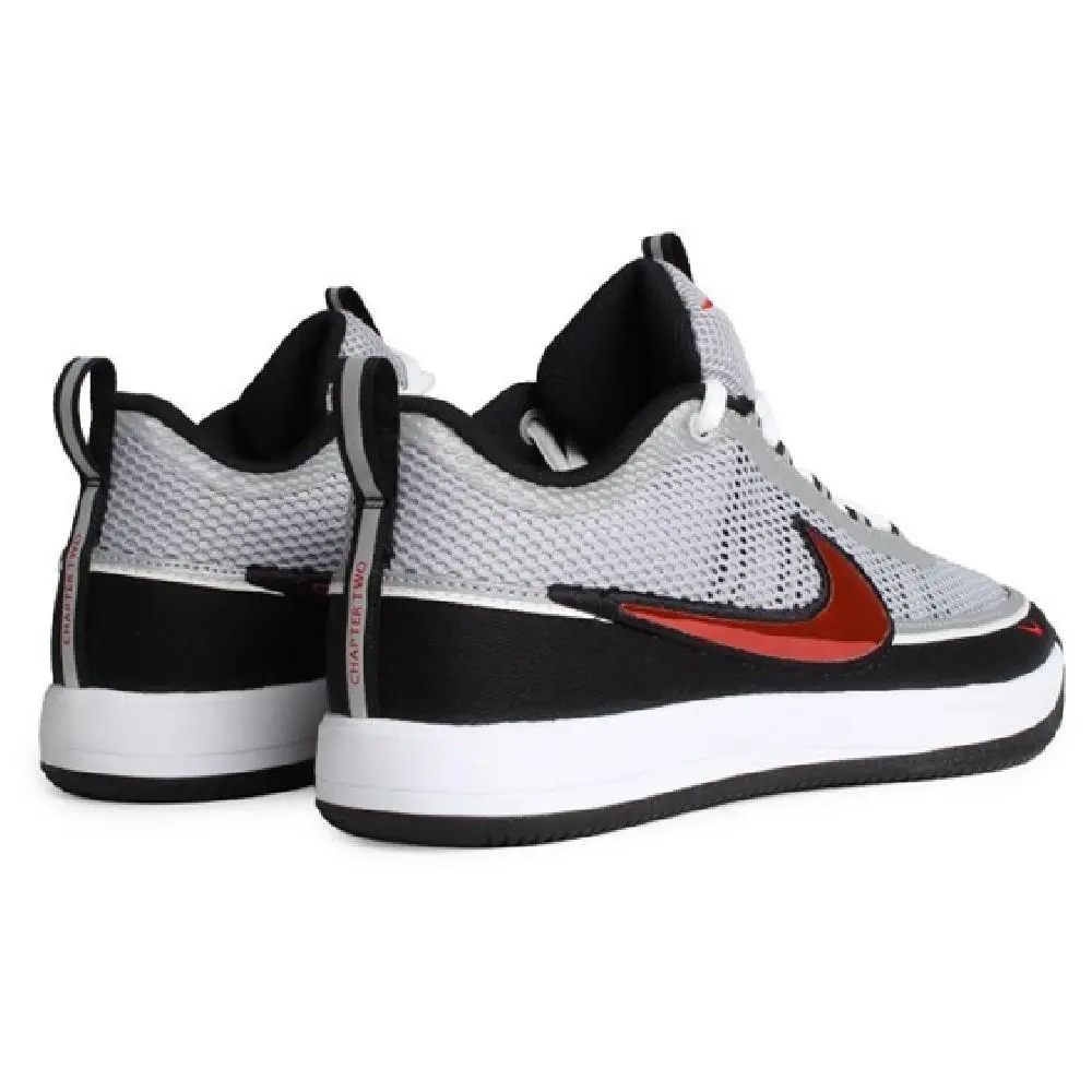 Nike shoes - IQ0050 001 - IQ0050 001 - Metallic Silver/Sport Red 2