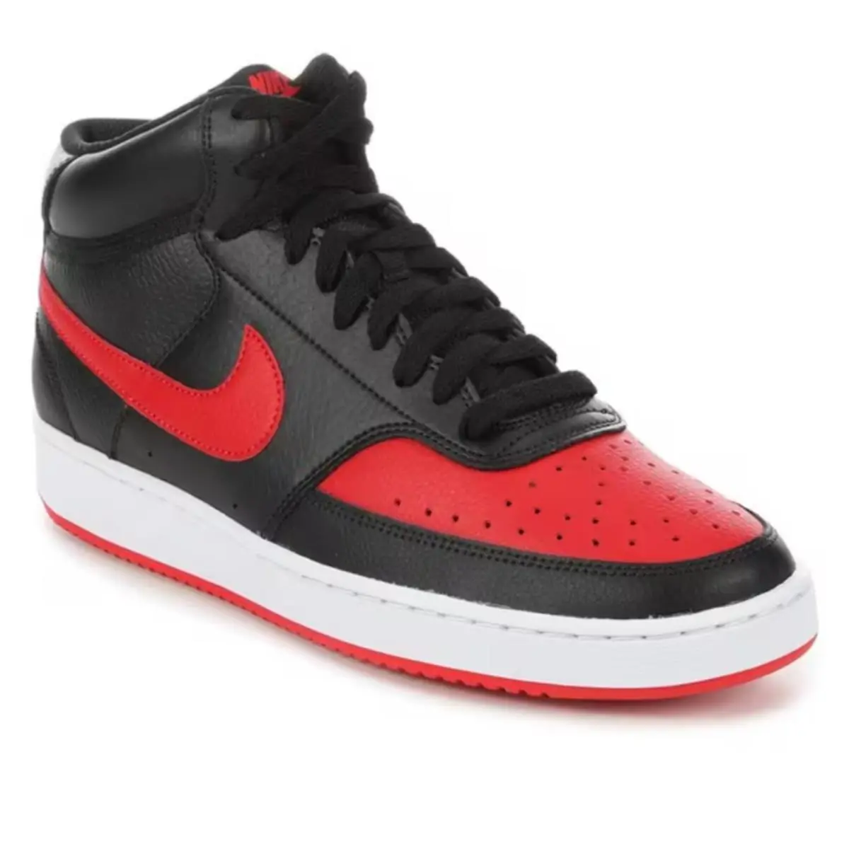Nike shoes - Nike Court Vision Mid - Court Vision Mid - Black, Manufacturer: black/red 4