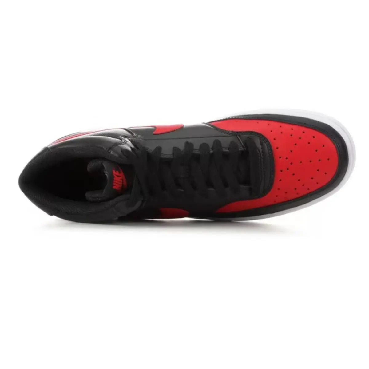 Nike shoes - Nike Court Vision Mid - Court Vision Mid - Black, Manufacturer: black/red 16