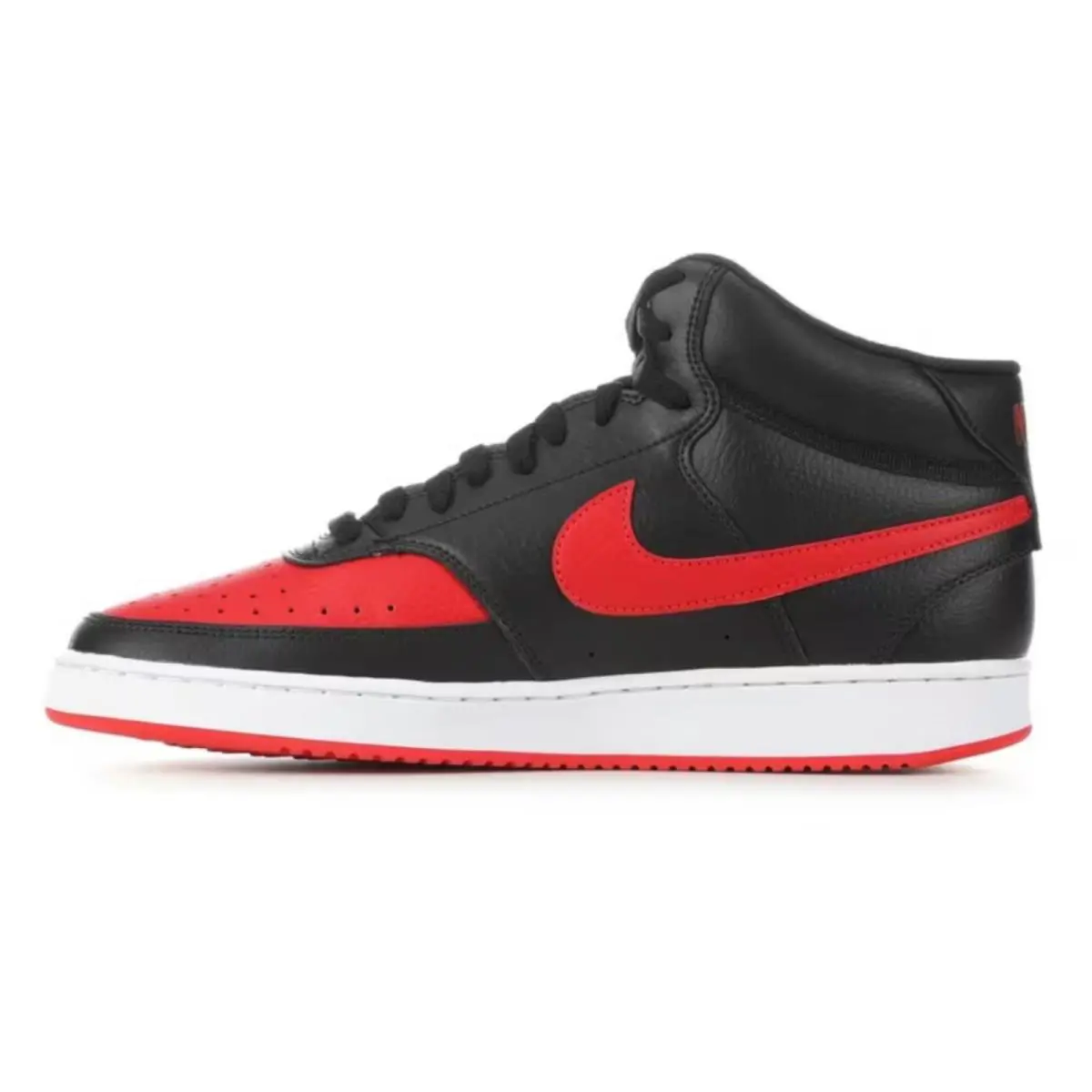 Nike shoes - Nike Court Vision Mid - Court Vision Mid - Black, Manufacturer: black/red 19