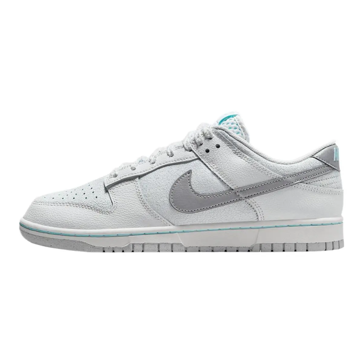 Nike Mens` Dunk Low Winter Storm Shoes - Summit White/metallic Silver