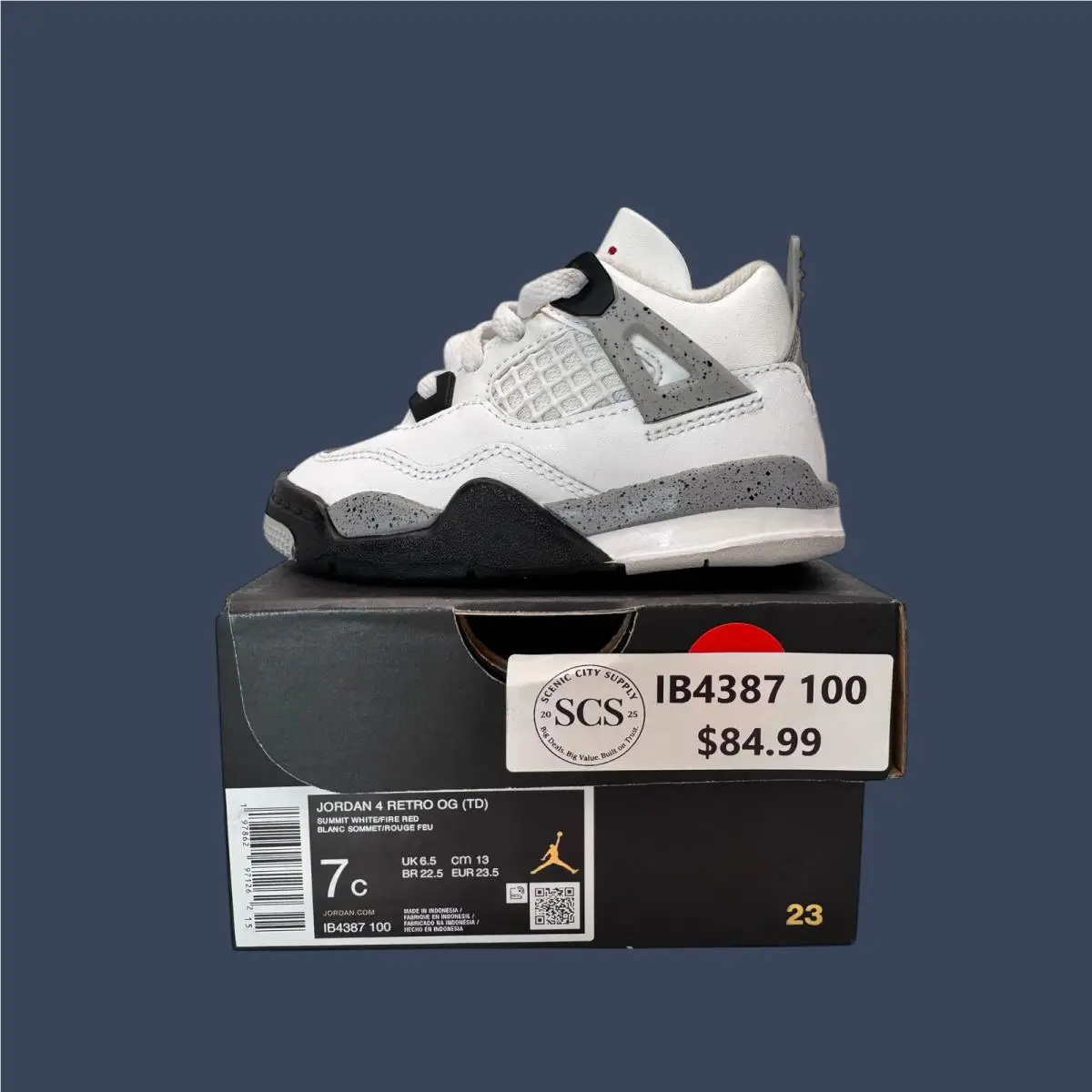 Nike shoes - Air Jordan 4 Retro OG TD Summit White/Fire Red – IB4387-100 15