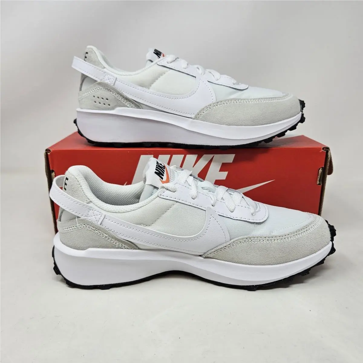 Nike shoes - Nike Waffle Debut - Waffle Debut - DH9523-100 - White - Grey 0