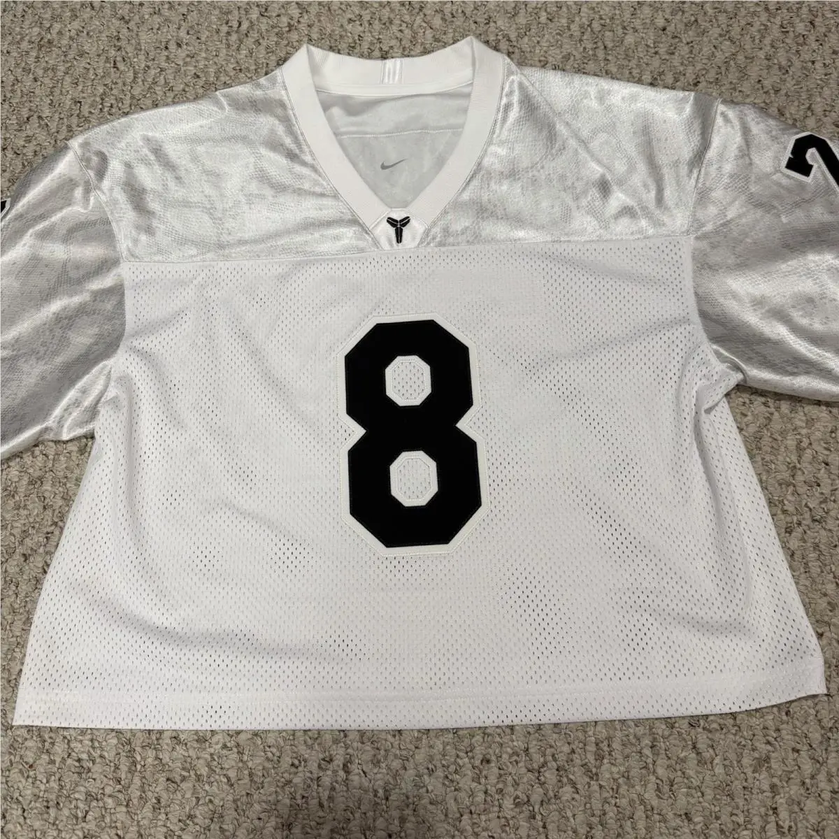 Nike clothing - Nike Kobe Football Jersey - Kobe Football Jersey - IB0001-100 - White/Black 1