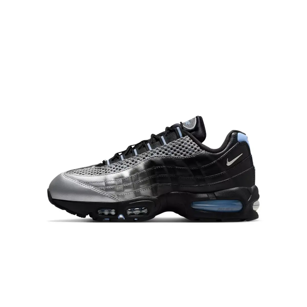 Nike shoes - Nike Air Max 95 - Air Max - IQ7708-095 - Black / Metallic Silver/ Blue (UPC: 198731115336) 2