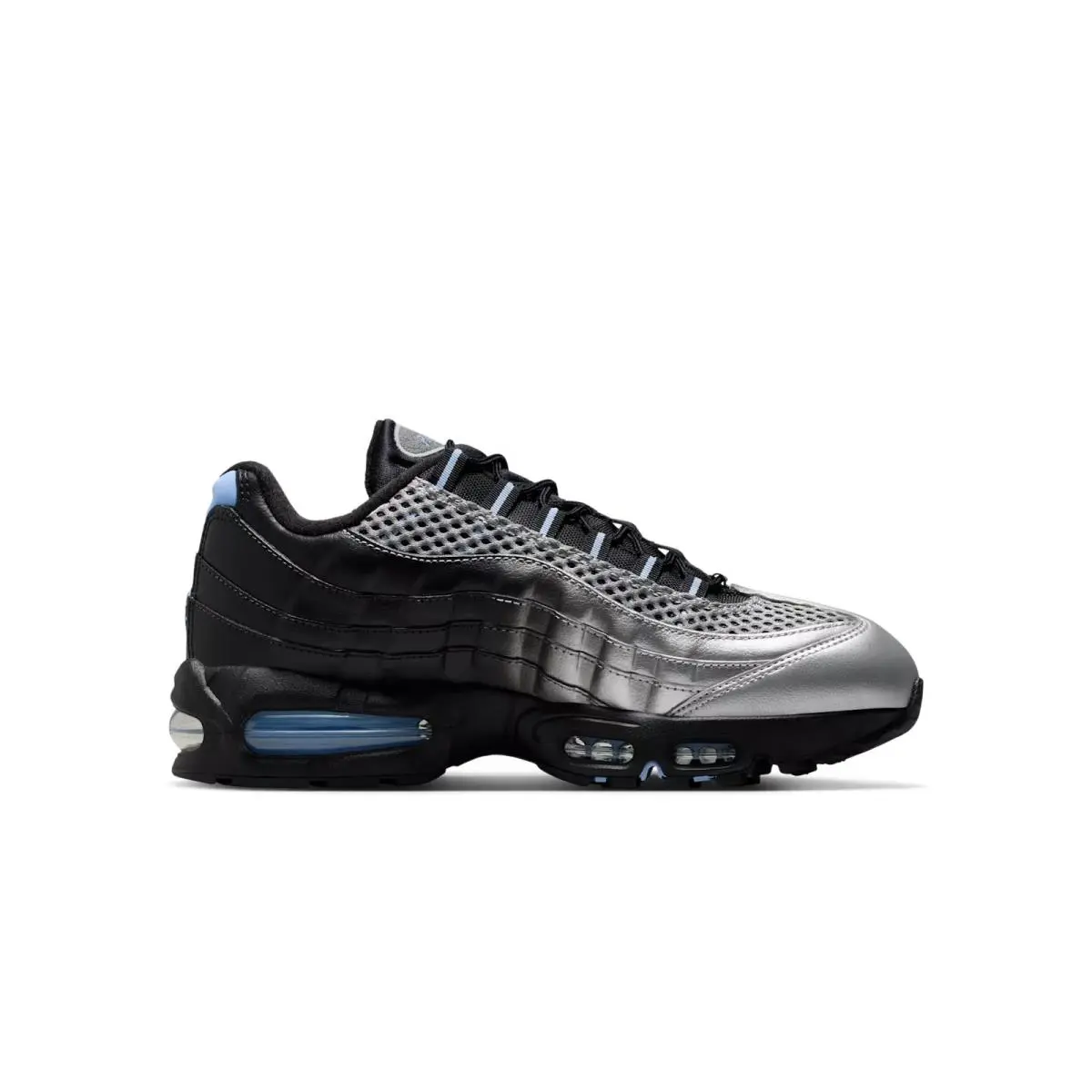 Nike shoes - Nike Air Max 95 - Air Max - IQ7708-095 - Black / Metallic Silver/ Blue (UPC: 198731115336) 4