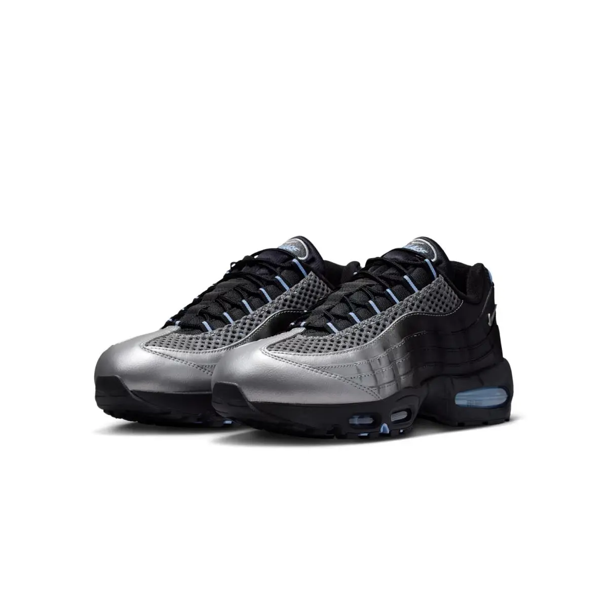 Nike shoes - Nike Air Max 95 - Air Max - IQ7708-095 - Black / Metallic Silver/ Blue (UPC: 198731115336) 6