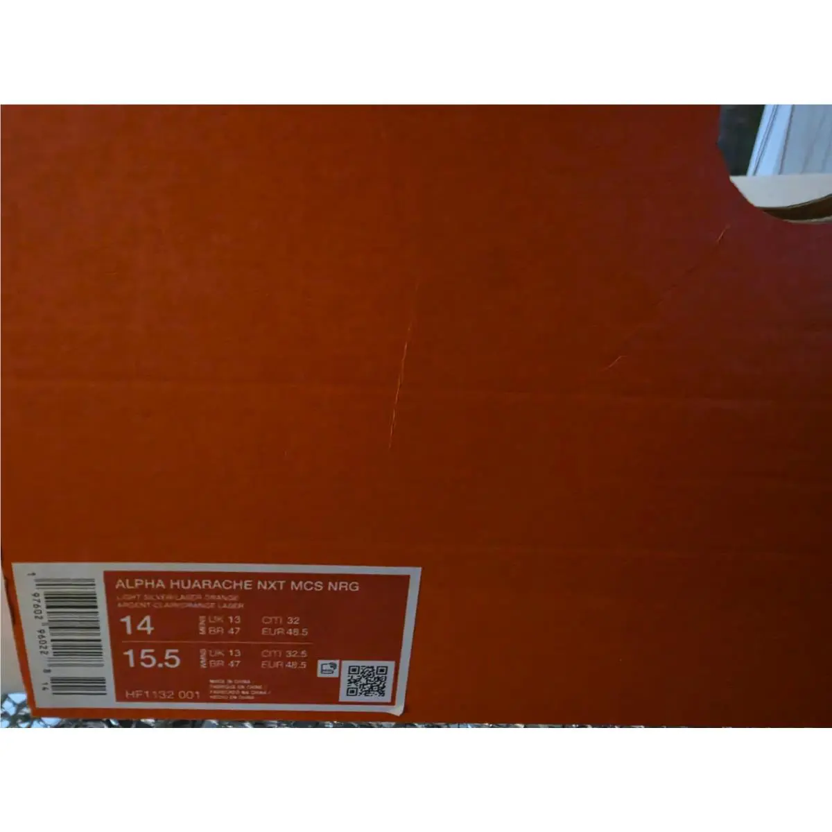 Nike shoes - Nike Alpha Huarache NXT MCS - HF1132-001 - Silver 7