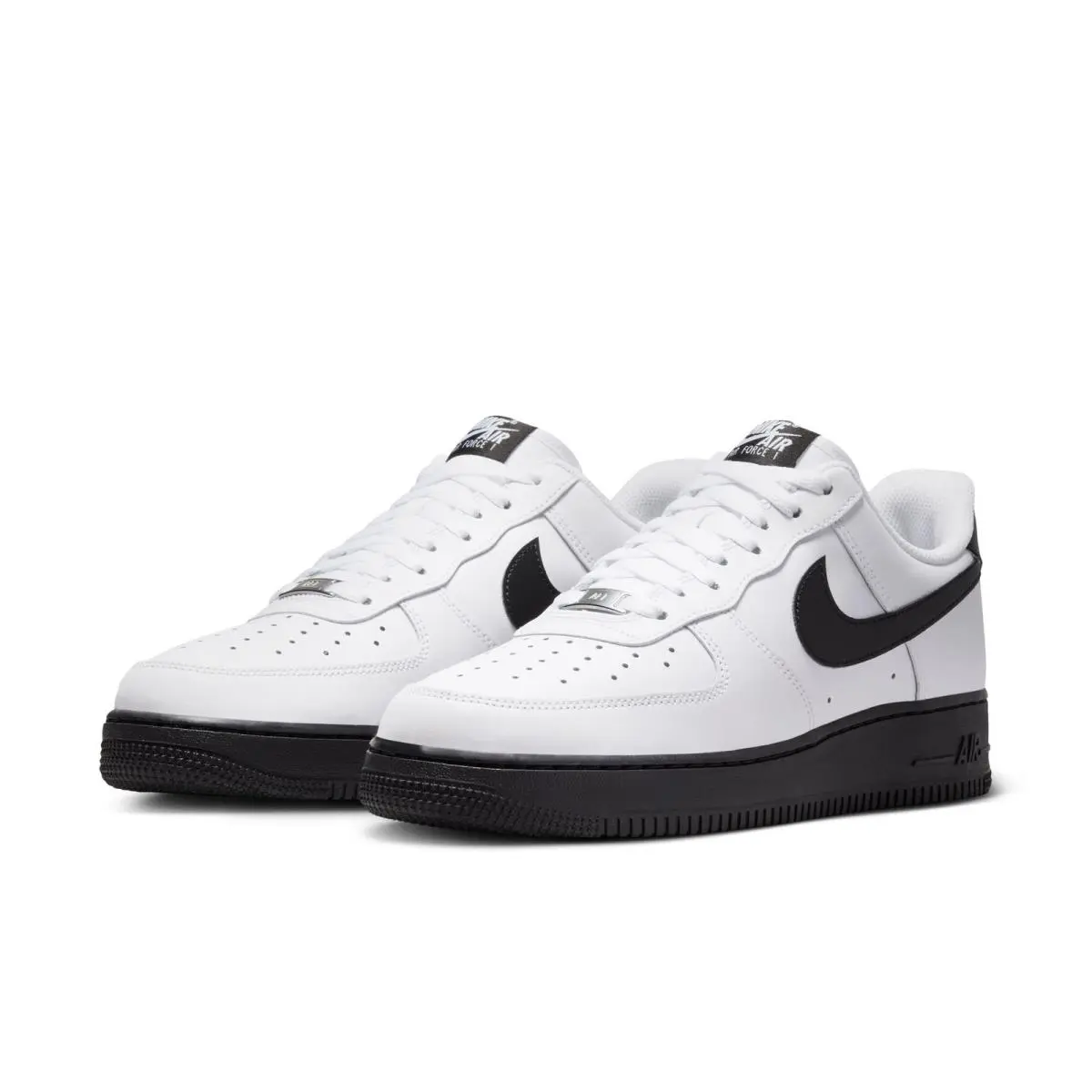 Mens  Air Force 1 07 White/black FJ4146-129-SIZE 7.5 by Nike
