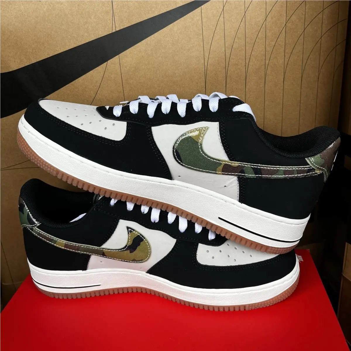 Nike shoes - Nike Air Force 1 - Air Force - HQ1967-100 - Black (UPC: 198482436032) 2