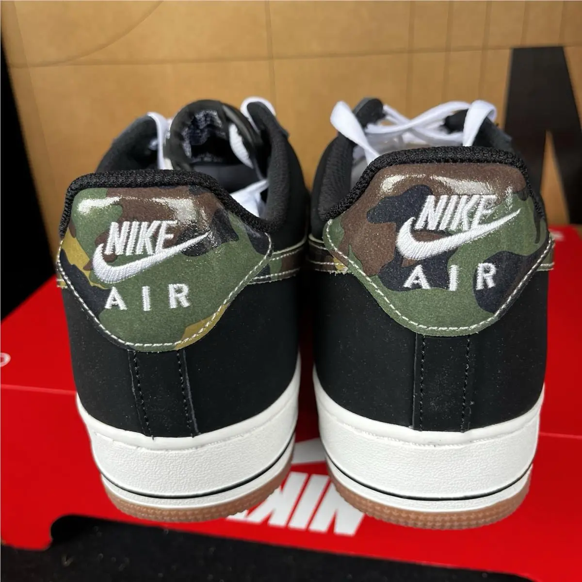 Nike shoes - Nike Air Force 1 - Air Force - HQ1967-100 - Black (UPC: 198482436032) 4