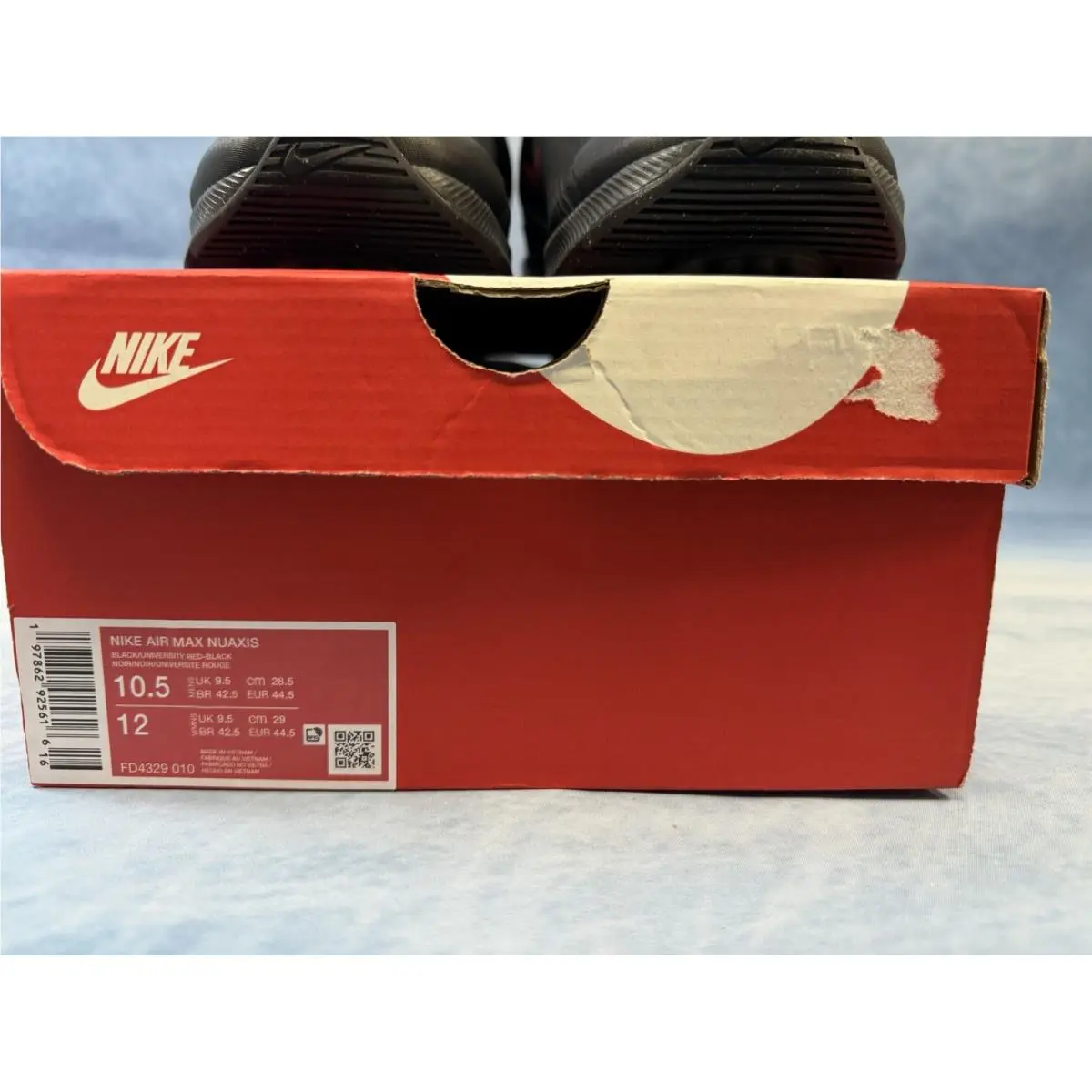 Nike shoes - Nike Air Max Nuaxis Lifestyle - FD4329-010 - Black 16