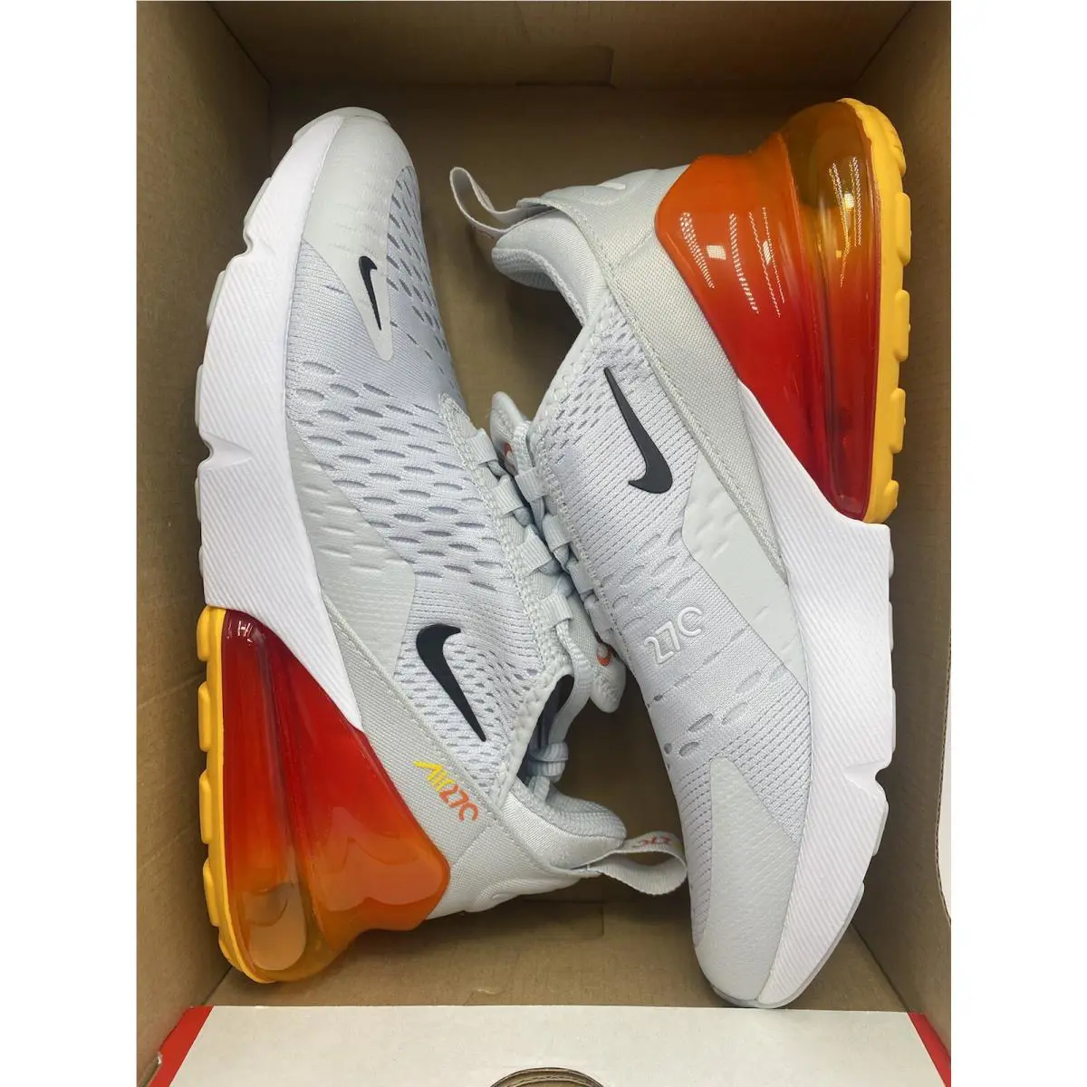 Nike shoes - Nike Air Max 270 - Air Max - HF5179 001 - Pure Platinum/Black-Lightening (UPC: 197594625853) 5