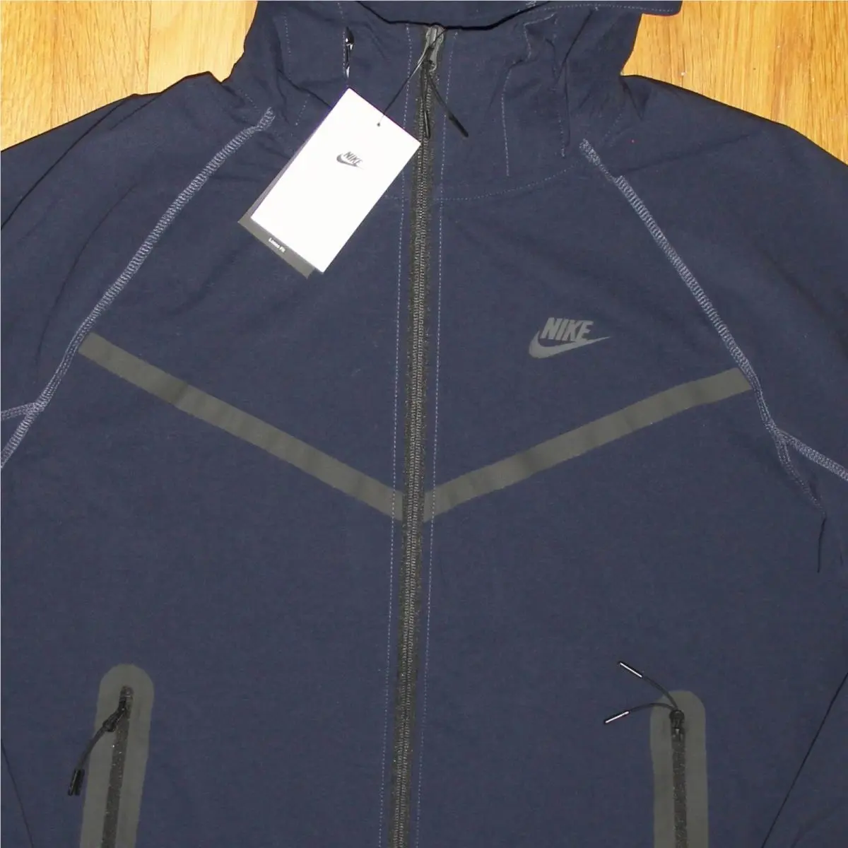 Nike clothing - Nike Tech Woven Jacket - Tech Woven Jacket - HM7151-451 - Blue (UPC: 197863762982) 1