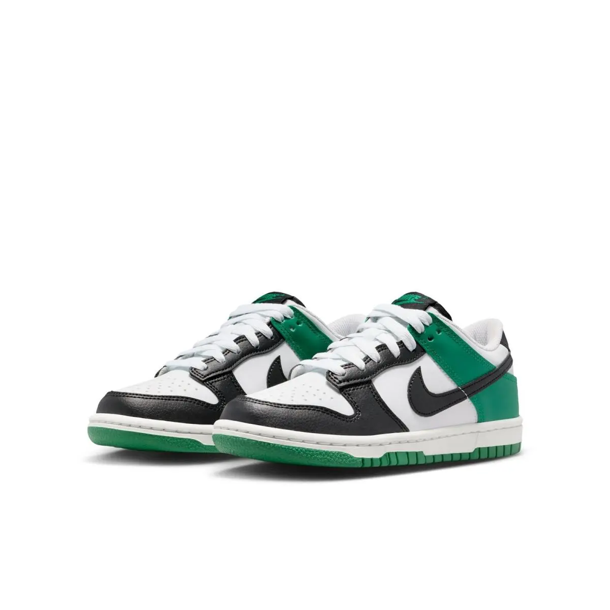 Grade School Nike Dunk Low Off White/black-malachite IQ0804-101-SIZE 6.5 - OFF WHITE/BLACK-MALACHITE
