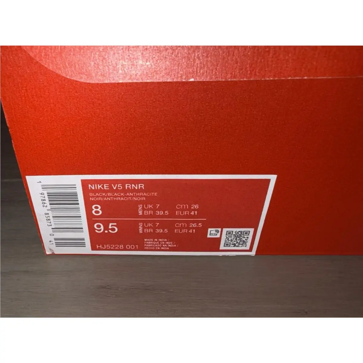 Nike shoes - Nike V5 RNR - RNR - HJ5228-001 - Black 6