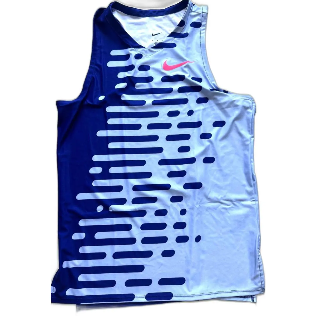 Nike 2023 Pro Elite Team Distance Singlet Running Men`s Medium DR4546-455 Rare