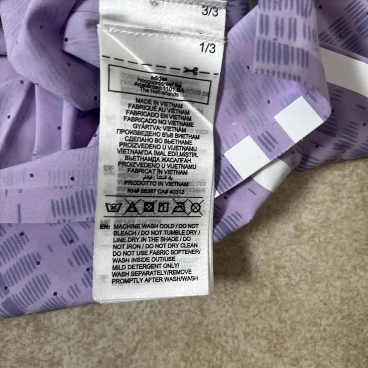 Nike clothing - Nike Pro Elite - Pro Elite - DR5275116 - Purple 7