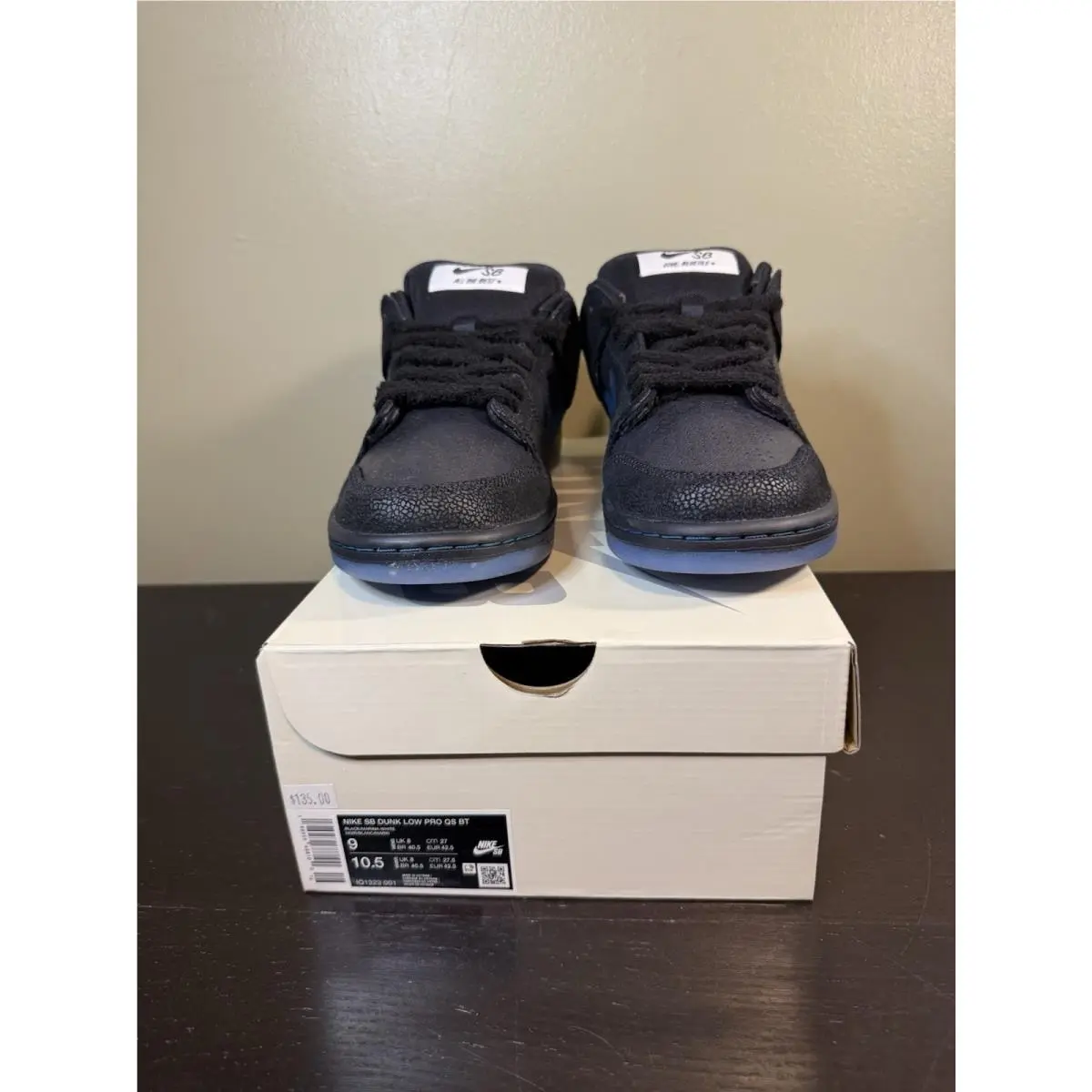 Nike shoes - Nike SB Dunk - Dunk - IQ1323-001 - Black/Marina/White/Campfire Orange/Court Blue/Orange Horizon 0