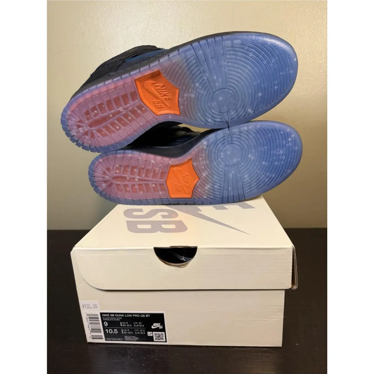 Nike shoes - Nike SB Dunk - Dunk - IQ1323-001 - Black/Marina/White/Campfire Orange/Court Blue/Orange Horizon 5