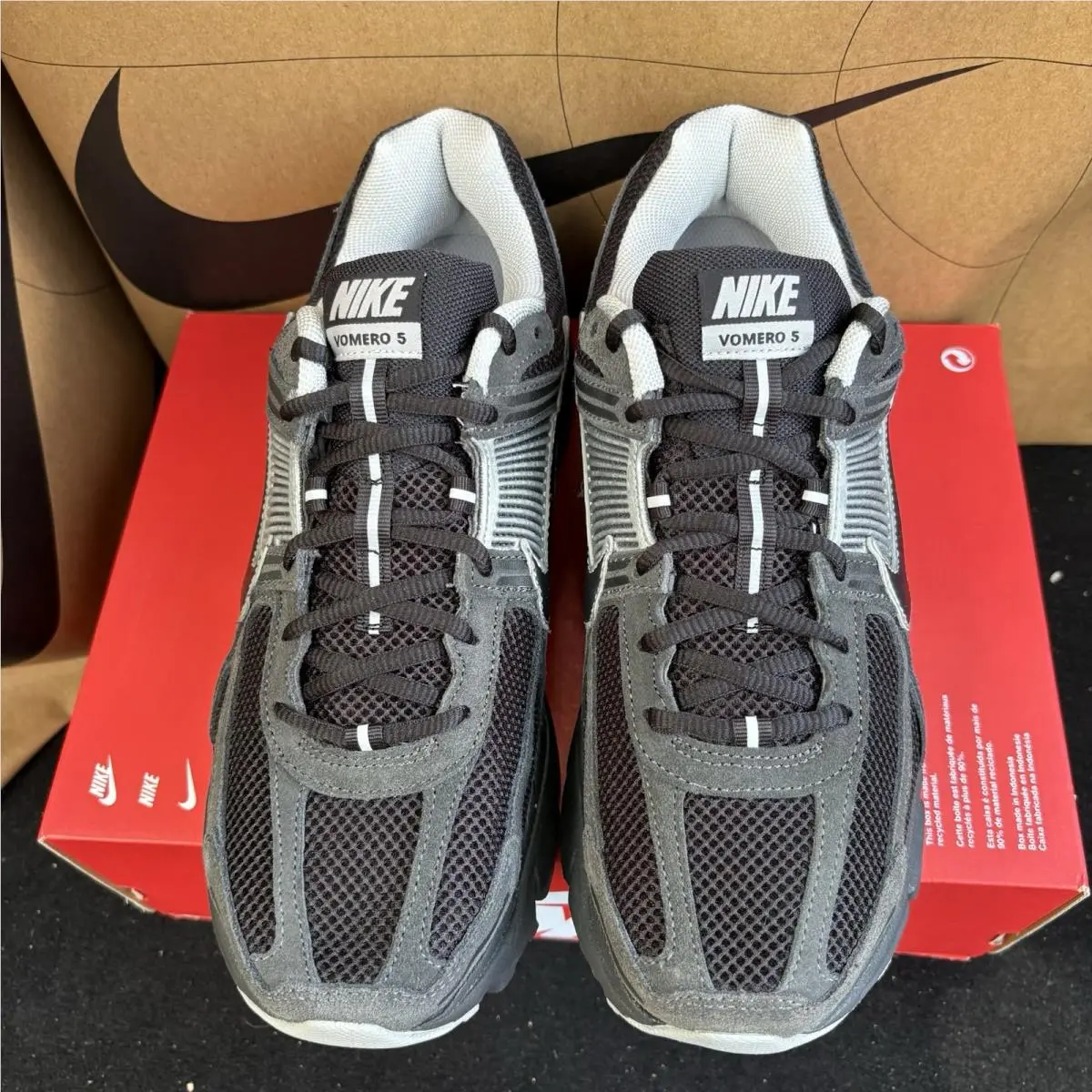Nike shoes - Nike Zoom Vomero 5 - Zoom Vomero - HF1553 006 - Anthracite / Black-Chrome (UPC: 198488567389) 2