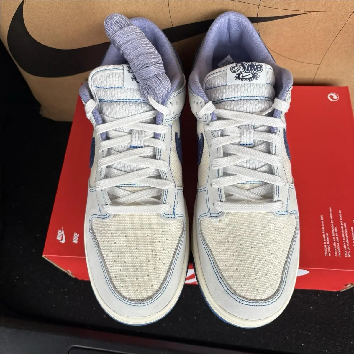 Nike shoes - Nike Dunks - Dunks - IB6752-101 - White 2
