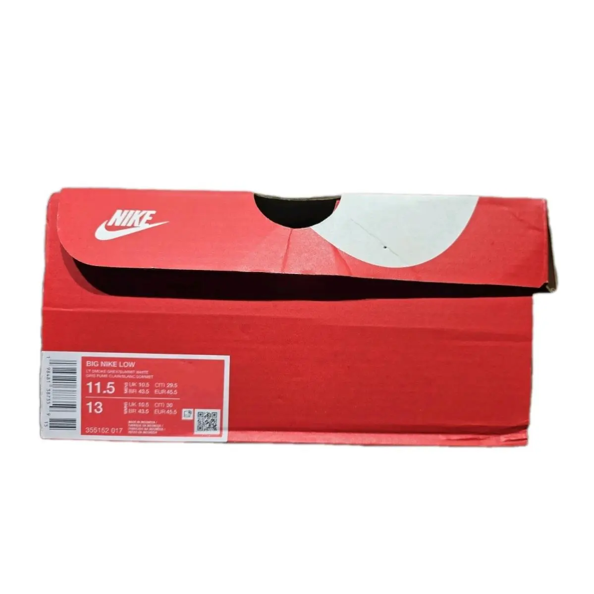 Nike shoes - Nike Big Nike Low - Big Low - 355152-017 - Gray, White 4