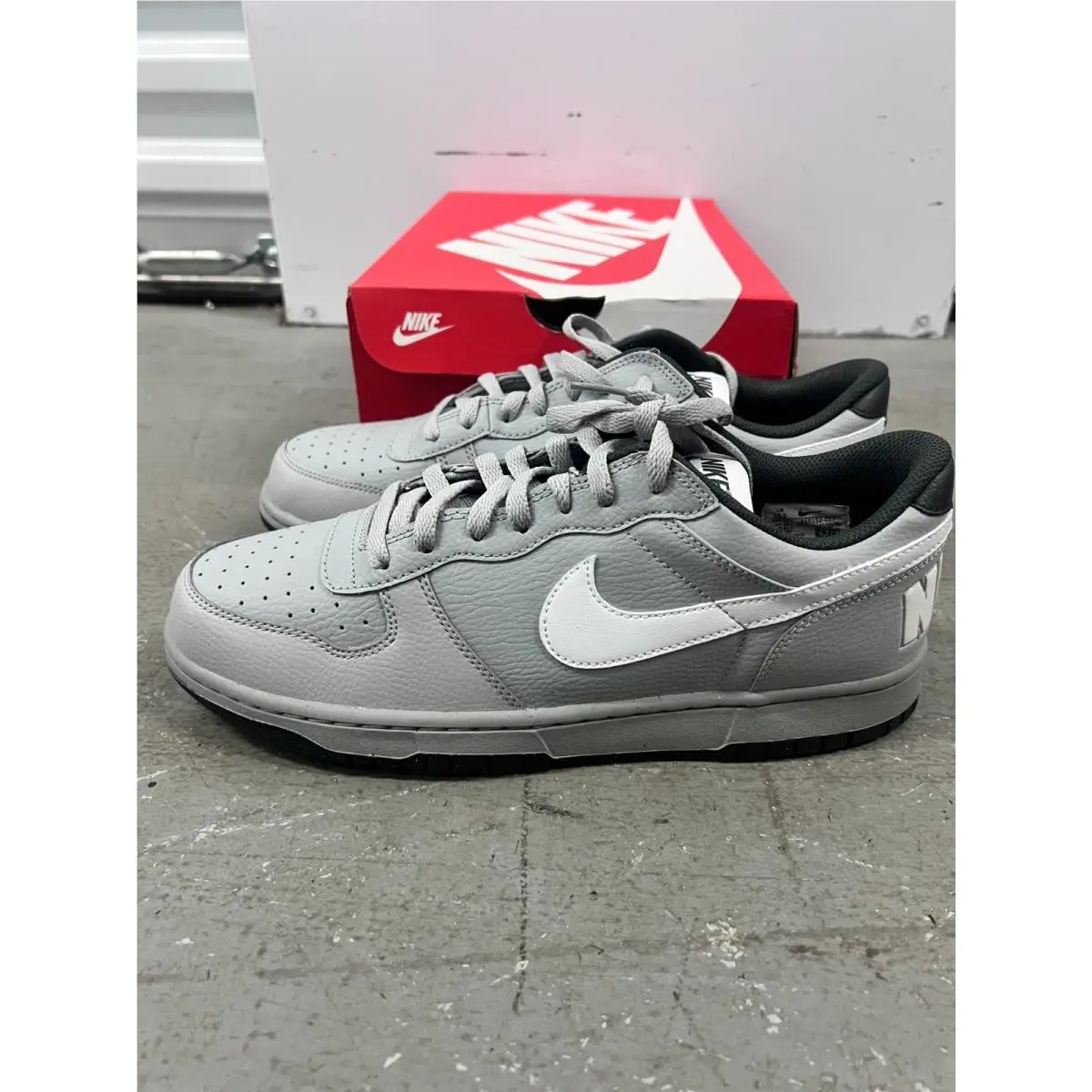 Nike shoes - Nike Big Low - Big Low - 355152-017 - Grey/Summit White 0