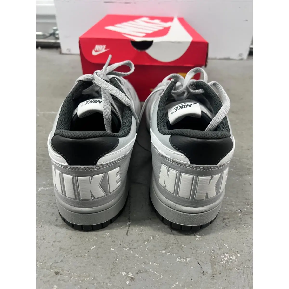 Nike shoes - Nike Big Low - Big Low - 355152-017 - Grey/Summit White 1