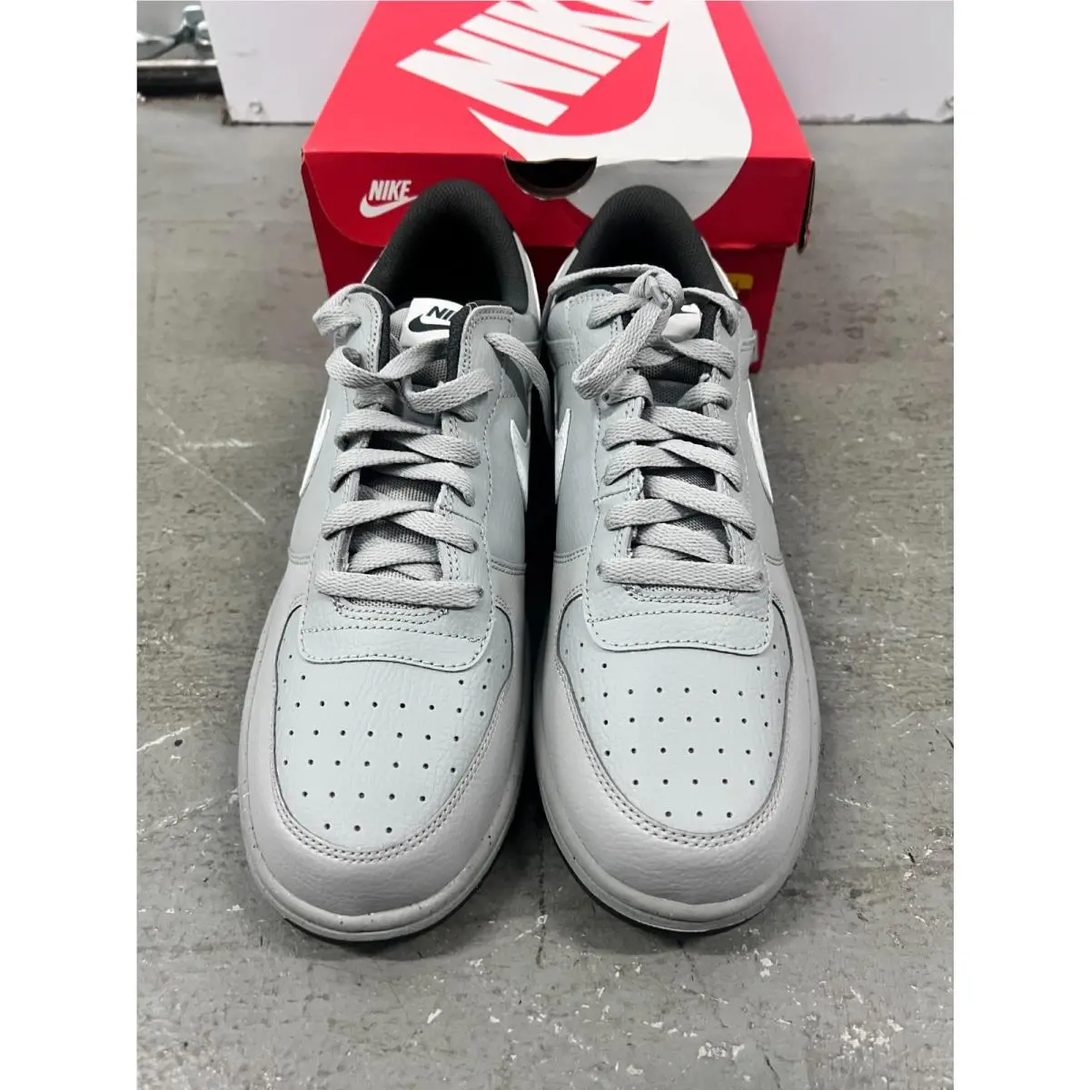 Nike shoes - Nike Big Low - Big Low - 355152-017 - Grey/Summit White 3