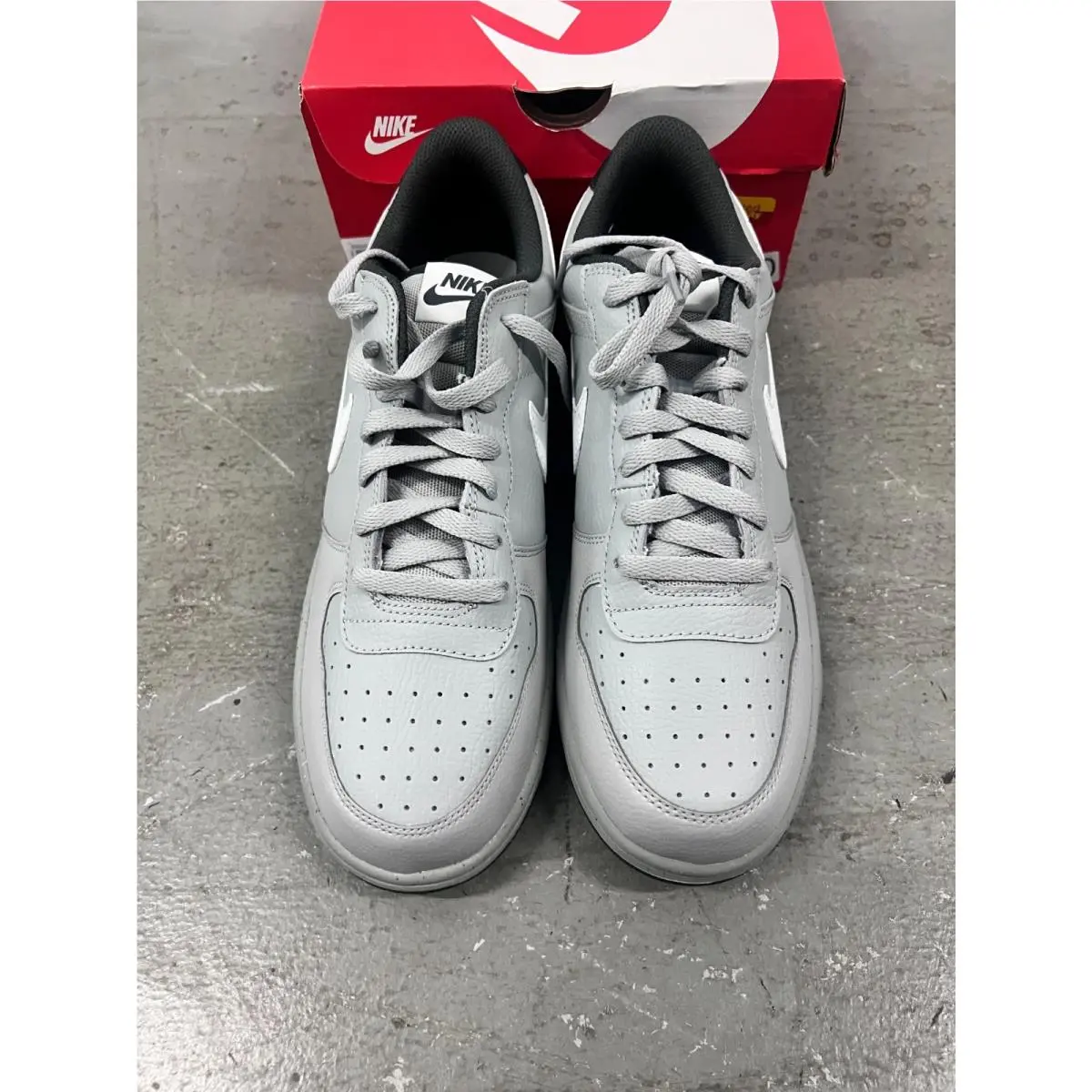 Nike shoes - Nike Big Low - Big Low - 355152-017 - Grey/Summit White 4