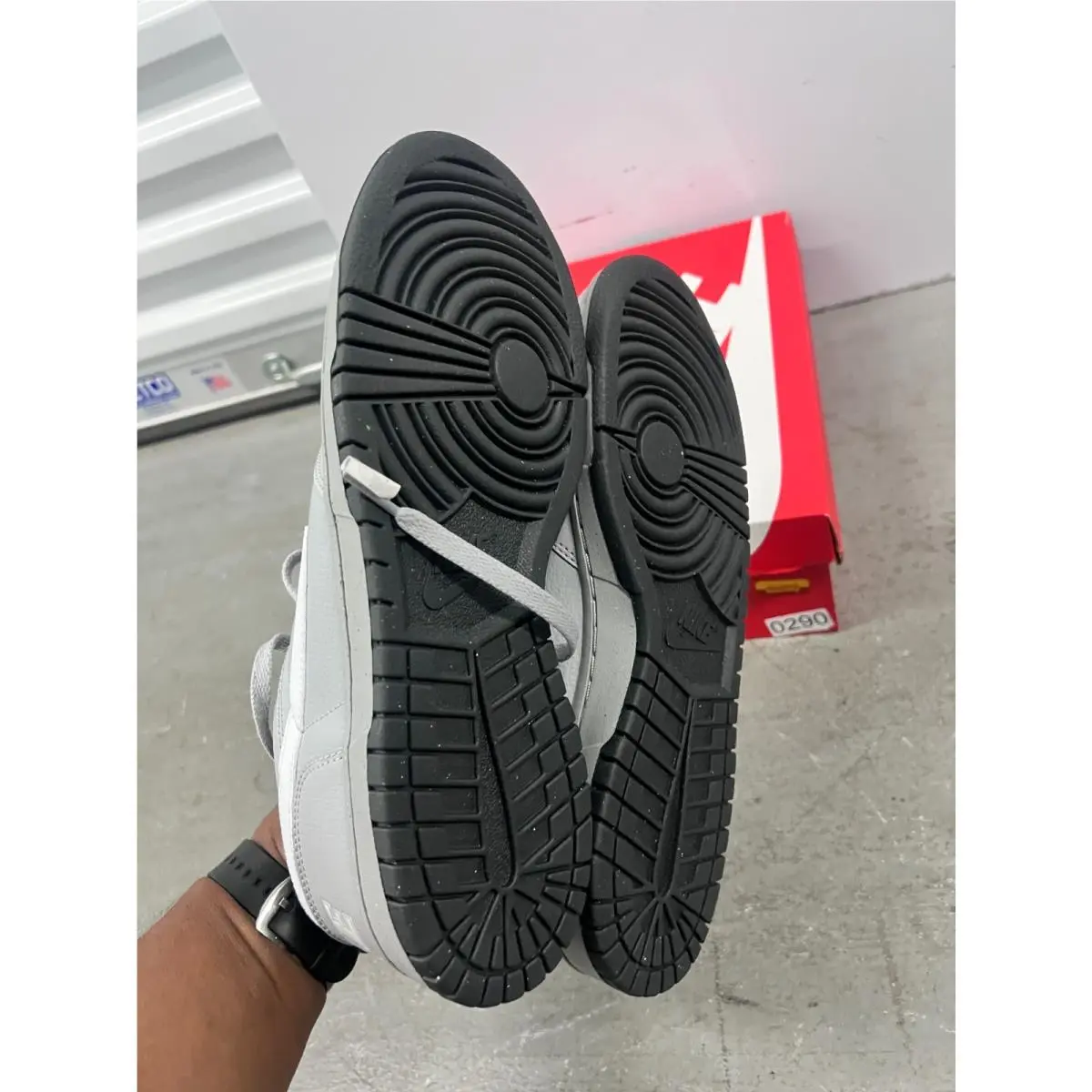 Nike shoes - Nike Big Low - Big Low - 355152-017 - Grey/Summit White 5