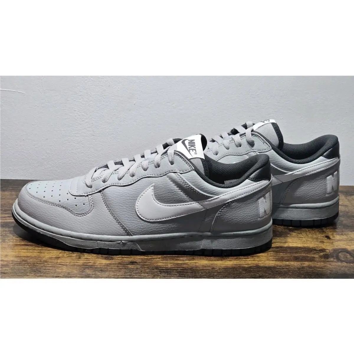 Nike shoes - Nike Big Nike Low - Big Low - 355152-017 - Gray, White 1