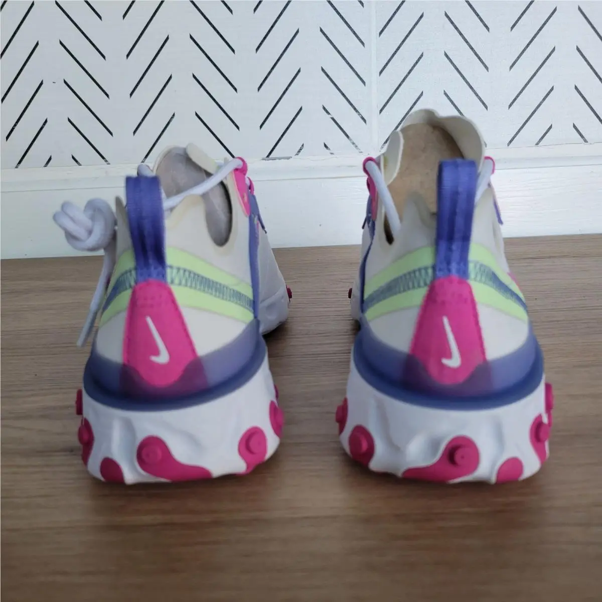 Nike shoes - Nike React Element 55 - React Element - BQ2728-104 - White (UPC: 193659042351) 2