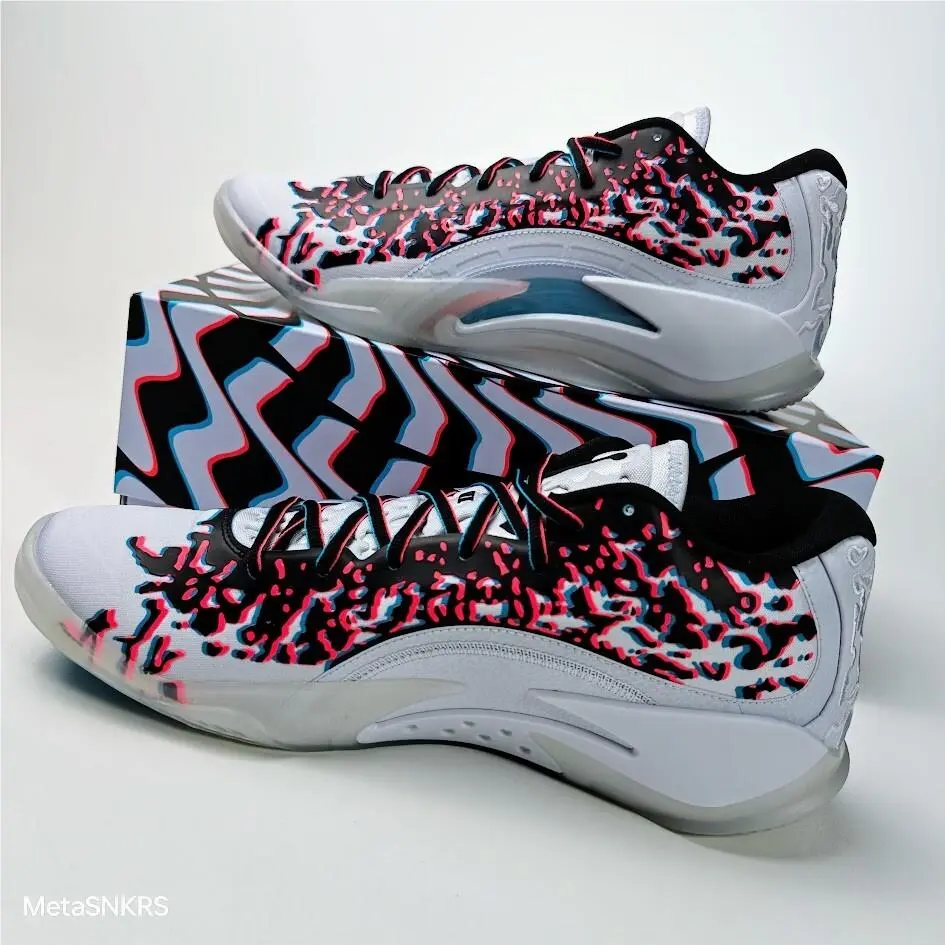 Nike shoes - Jordan Zion 3 - Zion - FZ1318-060 - Football Grey/Flash Crimson/Chlorine Blue/Black 11