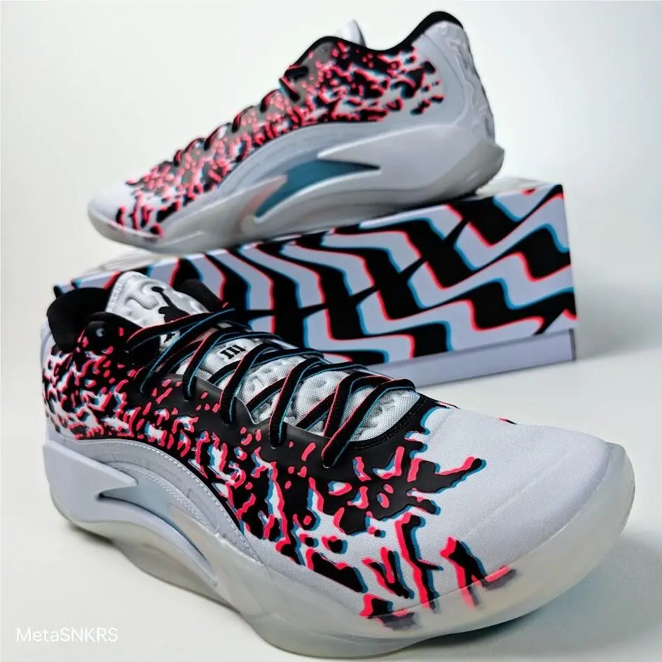 Nike shoes - Jordan Zion 3 - Zion - FZ1318-060 - Football Grey/Flash Crimson/Chlorine Blue/Black 12
