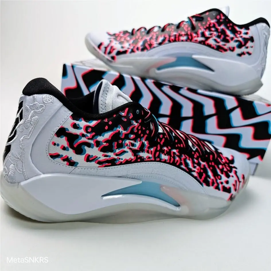 Nike shoes - Jordan Zion 3 - Zion - FZ1318-060 - Football Grey/Flash Crimson/Chlorine Blue/Black 13