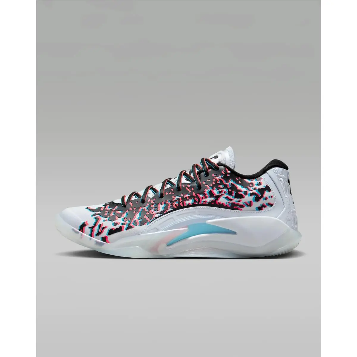 Nike shoes - Jordan Zion 3 - Zion - FZ1318-060 - Football Grey/Flash Crimson/Chlorine Blue/Black 15