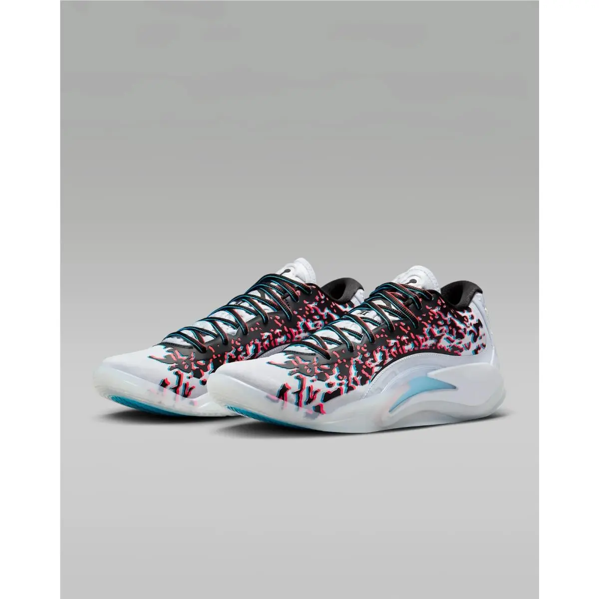 Nike shoes - Jordan Zion 3 - Zion - FZ1318-060 - Football Grey/Flash Crimson/Chlorine Blue/Black 18