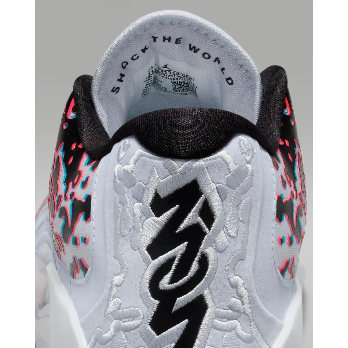 Nike shoes - Jordan Zion 3 - Zion - FZ1318-060 - Football Grey/Flash Crimson/Chlorine Blue/Black 21