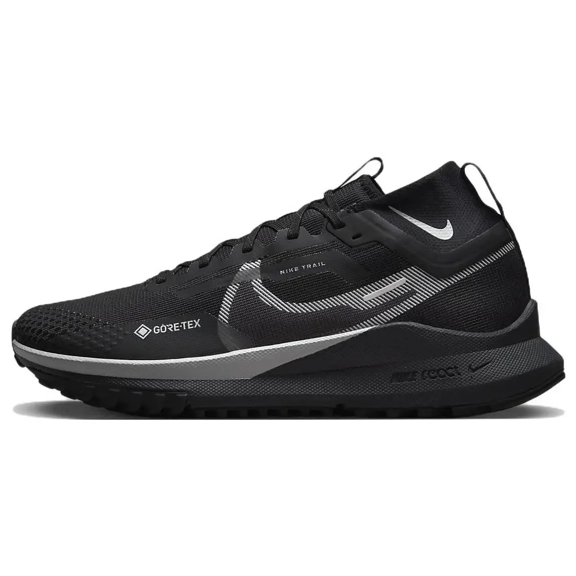Nike React Pegasus Trail 4 Gtx Gore-tex Black DJ7929-001 Women Size 6