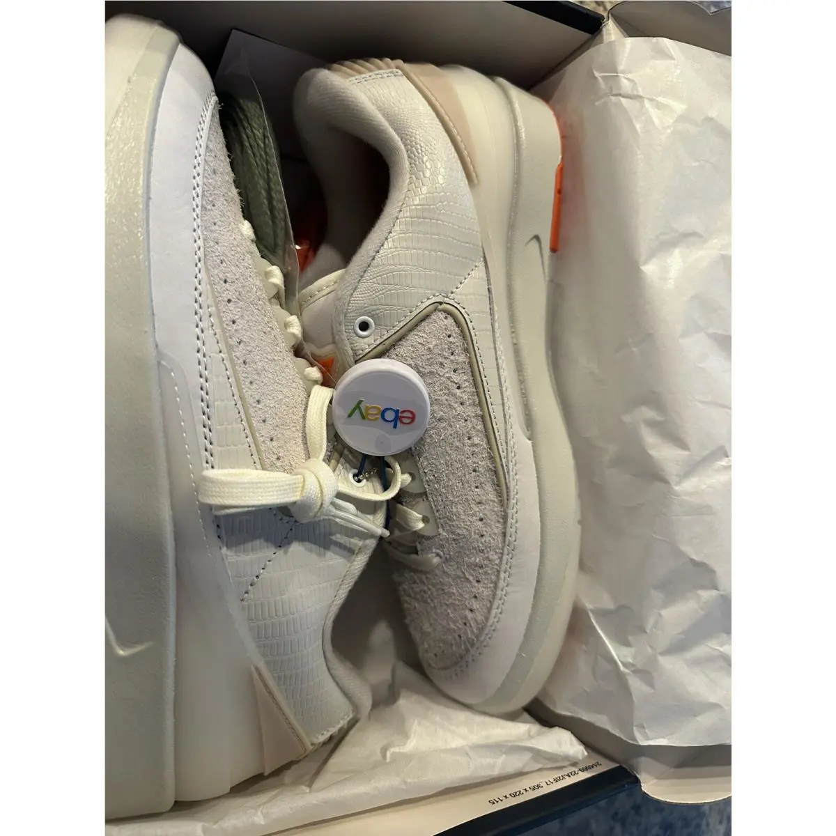 Nike shoes - Air Jordan 2 - Air - DV7128-110 - White 3