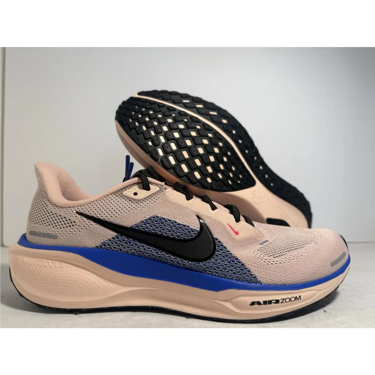 Nike Air Zoom Pegasus 41 Men’s Size 11.5 Running Shoes Washed Coral FD2722-603