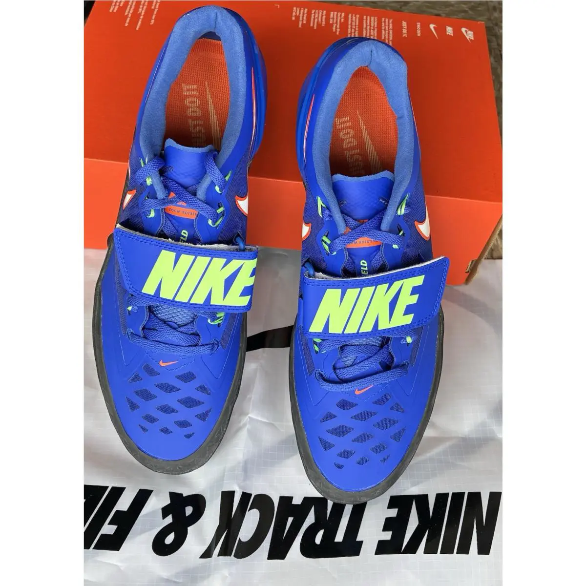 Nike shoes - Nike Zoom Rotational - Zoom Rotational - 685135-400 - Racer Blue/White-Safety Orange (UPC: 196969470302) 3
