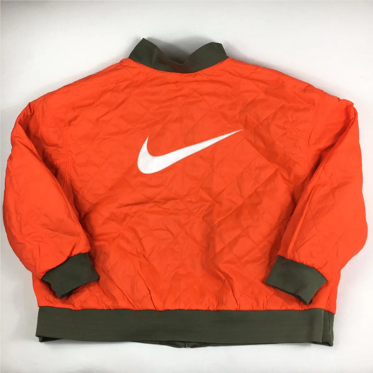 Nike clothing - Nike Trail - Trail - FB3206 - Satin Green/Orange (UPC: 196153494695) 2