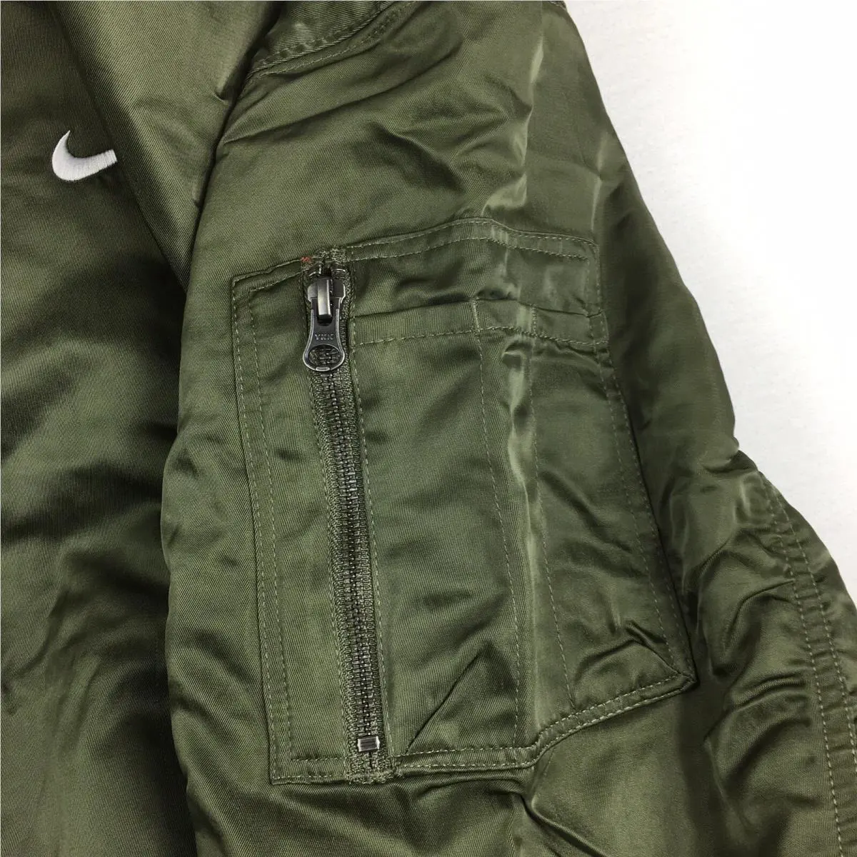 Nike clothing - Nike Trail - Trail - FB3206 - Satin Green/Orange (UPC: 196153494695) 5