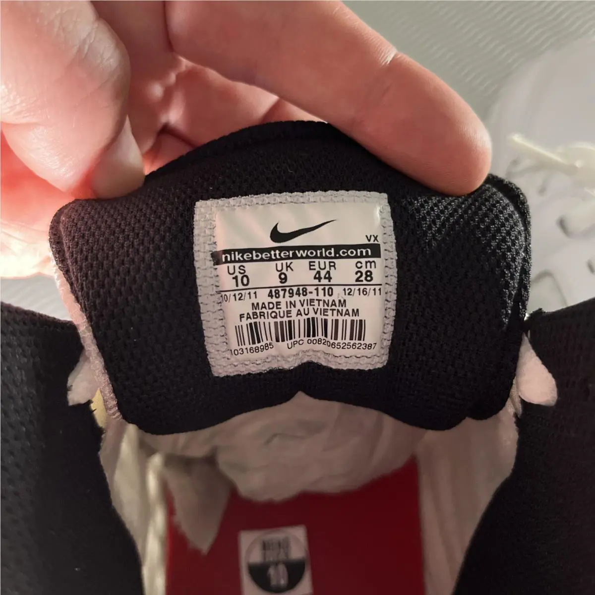 Nike shoes - Nike Mogan - Mogan - 487948-110 - White 9