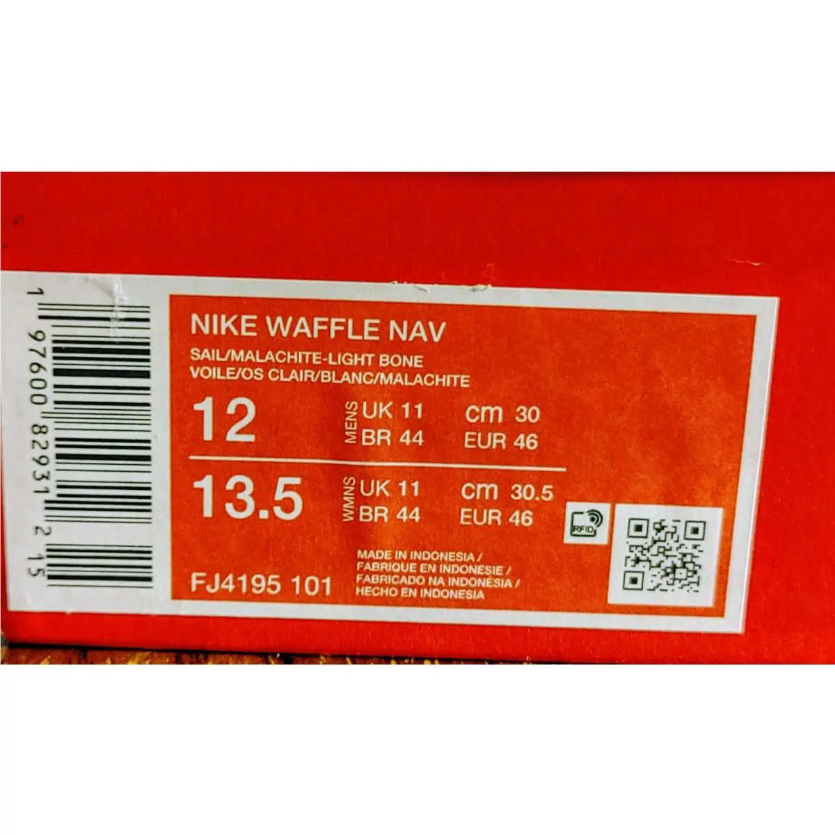 Nike shoes - Nike Waffle Debut - Waffle Debut - FJ4195-101 - Ivory (UPC: 0197600822665) 4