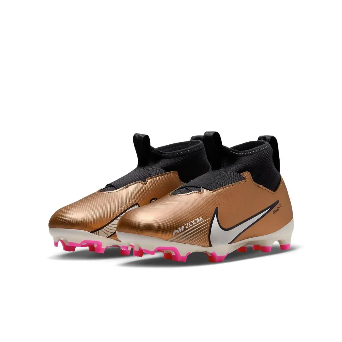 5Y / 6.5W - Nike Zoom Superfly 9 Fg/mg Copper Soccer Cleats DR6044-810
